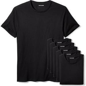Men's Cotton Crew Neck T-Shirts, Versatile Soft Basics, Pack of 6, Size XL