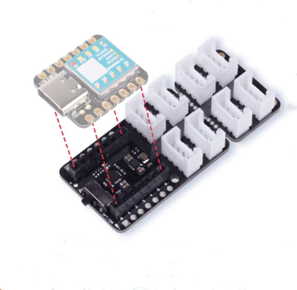 seeed studio Seeeduino XIAO Grove Shield Extension Board with Embedded Battery Management chip and Battery bonding pad