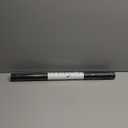 Total Blackout Window Privacy Film with Installation Tools,100% Light Blocking Heat Control Static Cling,Room Darkening Opaque Window Cover,Blackout,23.6 Inch X 6.5 Feet