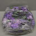 26" Large Spring Wreaths For Front Door-Large Lavender Tulip Easter Wreath Flower Wreath Summer Spring Door Wreaths Outdoor All Season Spring Decoration for Home Porch Room Window Wall Farmhouse Decor