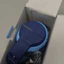 iClever BTH12 Kids Bluetooth Headphones,Colorful LED Lights Kids Headphones Wireless,74/85dBA Safe Volume,85H Playtime,Fast Charging,Bluetooth 5.2,Over Ear,Built-in Mic for iPad/Tablet/Airplane,Blue