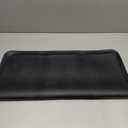 KitchenClouds Kitchen Mat Cushioned Anti Fatigue Rug 17.3"x28" Water Resistant, Non Slip, Standing and Comfort Desk/Floor Mats for House Sink Office (Black)