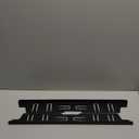 Stainless Steel Stove & Counter Top Gap Covers - Oven Gap Filler Kit 23.4" - Heat Resistant Slide-in Range Trim Guard for Seamless Kitchen Accessories Easy Clean (Black)