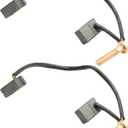 EATAKWARD 2Pcs JU2-H1801-20-00 Golf Cart Motor Brush, Replacement for Yamaha DM430-06 2.6KW G14 G16 G19 G20 G21 G22 Gas Electric 1995-2007