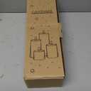 CANDWAX 3x4 Inch Advent Pillar Candles Set of 4 - Long Burning Dripless Unscented Pillar Candles - Rustic Style for Advent Wreaths, Christmas Dcor - 3 Purple and 1 Pink Pillars