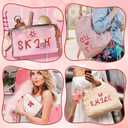 82 PCS Rhinestones Letter Patches Alphabet A-Z, Self Adhesive Number Patch 0-9 Glitter Stickers, Bling Star Butterfly Flower Iron on Letters for Clothing Bags Hats DIY Works(Red)