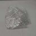 Clear Vinyl Fitted Tablecloth Waterproof Oilcloth Heavy Duty Elasticized Table Cover Elastic Edge Design Plastic Tablecloth Protector (Best for 48" x 72" Oval Table)