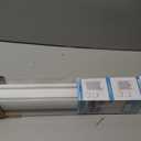 Changshade Cordless Blackout Roller Shades with Valance, Room Darkening Roll-up Shade Easy Install, Fabric Windows Blinds for Home, Bedroom and Office, 37" W x 72" H, White ROL37WT72D