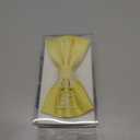 STACY ADAMS mens Satin Solid Bow TieBow Tie (One Size, Banana)