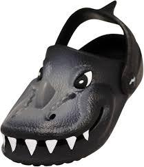 B BLACK ALLIGATOR CLOG 3