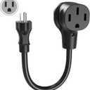 AIMILER NEMA 5-15P to 14-50R Adapter Cable for All Level 1/2 EVs(ETL Listed), Compatible with Tesla/j1772 EV Charger Cord, Support Max 50 Amp to 12 Amp 110-120 Volt EV Charger Power Cord, Not for RVs