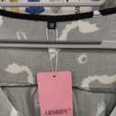 LIENRIDY Women's Plus Size 3/4 Sleeve Tops V Neck Henley Shirt Floral Tunic Tops, 3X