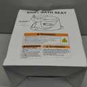 Baby Bath Seat for Babies 6 Months & Up - Bathtub Seats for Babies Sitting Up with Rinse Cup, Non-Slip, Comfortable, Infant Bath Essentials, Gray