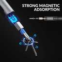 42-in-1 Magnetic Ratchet Screwdriver Set, S2 Steel Precision Repair Tool with T-Handle Portable Case for Computer, Glasses, Bike, Electronics Furniture