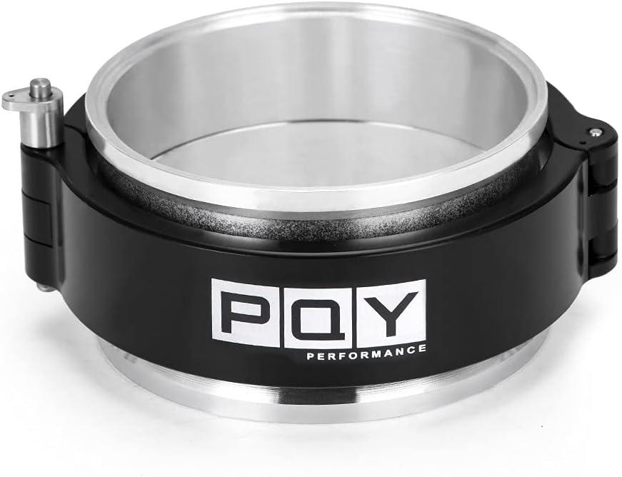 3.5 Inch Quick Release V Band Clamp with Flange Aluminum Quick Connect Intake Intercooler Pipe HD Clamp