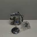 Hamilton Beach Electric Burr Coffee Grinder with Large 16oz Hopper & 18 Settings For 2-14 Cups, Stainless Steel (80385)