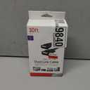 GE Home Electrical GE DVI-D Dual Link Cable, 10 Foot Cable, Video, 1600 X 1200 and Higher, for PC, Digital Monitor or HDTV, Black, 34508