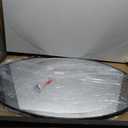 Koonmi Black Oval Bathroom Mirror, 20"x28" Bathroom Vanity Mirror, Oval Mirror for Bedroom Living Room Entryway, Hangs Horizontal or Vertical