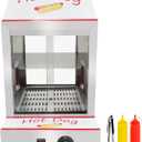 Commercial Hot Dog Machine With Bun Warmer Hot Dog Steamer Electric Hotdog Display Case For Hotdogs And Buns