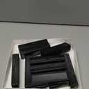 PH PandaHall 12pcs Diamond Display Box Rectangle Jewelry Storage Case Small Gem Container Holder Black Gemstone Container Box with Lid and Velvet for Loose Stone Crystal Rhinestone Collectibles