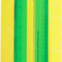 Learning Resources Bullseye Demonstration Compass, Dual-Scale Ruler, Classroom Whiteboard Accessories, Teacher Aids, Grades 1+