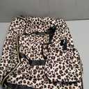 Expandable Travel Duffle Bags Weekender Overnight Bags for Women Men Hospital Bag for Women Labor Delivery with Toiletry Bag Waterproof (Leopard)