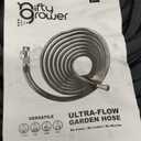 Easy to Use Garden Hose 100 FT, Lightweight and Leak-Proof Heavy-Duty Flexible Water Hose 100FT with Reinforced TPE Core, 3/4" Solid Brass Fittings, Ultra-Flow Manguera Para Jardin, Built to Last