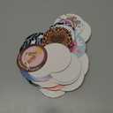 Harloon 120 Pcs Freshie Cardstock Cutouts 3 Inch Round Cutouts Colorful Bulletin Board Decorations Table Dots for DIY Crafting Retailers Supermarkets School Events Gifts(Groovy Style)