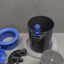 Wall Mount Swimming Pool Surface Debris Skimmer Basket with Socks Above Ground Pool Skimmer Kit with Quick Set Up & Adjustable Mounting Bracket for 800+ GPH Pumps - Blue