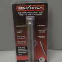 GEN-Y GH-099 5/8" Hitch Pin, 4" Useable Length with Self-Locking Twist Clip