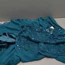 BeryLove Women's Short Prom Dresses for Teens Sleeveless Flowy A Line Wedding Guest Lace Formal Dress XL