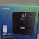 RENPHO Scale for Body Weight, Smart Scale with BMI, Body Fat, Muscle Mass, Bluetooth, 13 Metrics with Large Display, Support App Connection, Black, Elis 2X (11"/280mm)