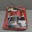 ZOBER 600D Oxford Fabric Large Rolling Christmas Tree Storage Bag - Fits 9 Ft Artificial Trees - Waterproof Christmas Tree Bag For Storage Box For Xmas, Durable Handles and Wheels - Card Slot - Red