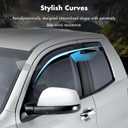 Side Window Deflectors Rain Guards Vent Window Visors for Ford Edge 2007-2014 for Lincoln MKX 2007-2015 Front Rear