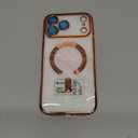 for iPhone 17 Pro Max Case with 1X Screen Protector, [Compatible with MagSafe] [Integrated Camera Protection], Non Yellowing Slim Cute Women Girly Cover for iPhone 17 Pro Max, Cosmic Orange