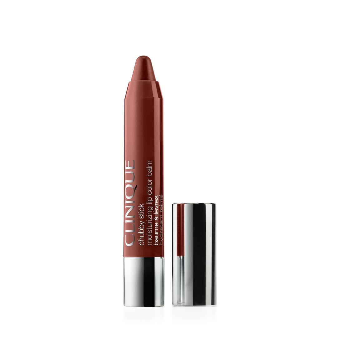 Clinique Chubby Stick Tinted Lip Colour Balm | With Shea Butter | Moisturizing + Hydrating | Natural-Looking Lip Tint | Now With New Shades (Fuller Fig)