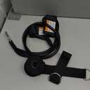 Baseball Resistance Training,Softball Pitcher Resistance Strap,Baseball Pitching Training with Baseball Training, Pitching and arm Training, Door Installation Anchor Strap- Black