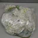 Dailisen 3 Strands 40'' Silk White Wisteria Artificial Flowers, Fake Wisteria Floral Hanging Plant Garland, for Home Decor, Party, Floor Vase, Balcony, Wedding Arrangement Decoration (White)