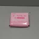 Misssix Medium Almond Gel Nail Tips Kit, 216Pcs Pre Etched Clear Fake Nails, Full Cover False Nail 9-in-1 Gel Glue and Portable Mini U V Nail Lamp for Women 12 Sizes