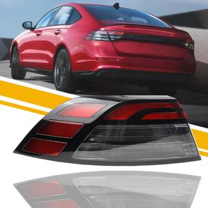 Dasbecan Tail Light Assembly LED Compatible With 2023 2024 2025 2026 Honda Accord Taillight Rear Lamp Left Driver Side 33550-30A-A01