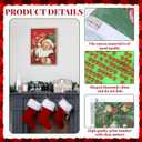 Kosiz 6 Pcs Christmas Diamond Art Kits Merry Christmas Diamond Painting Kits for Adults Let It Snow DIY Cartoon 5d Rhinestones Crafts with Tools for Home Wall Decoration Holiday Gifts