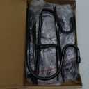 4 Pcs 24 Inch Shepherds Hook for Outdoor Adjustable Bird Feeder Pole Metal Steel Shepard Hooks for Hummingbird Stand Feeder Pole for Garden Plant, Lantern, Hanging Wedding Decor