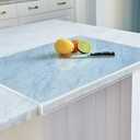 Clear Cutting Board for Kitchen with Lip with Non Slip 24" Wide x 18" Long AZM Displays