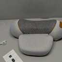 3-in-1 Neck Massager Pillow with Heating & Traction & Vibration, 3D Ergonomic Cervical Pillow for Neck Back Shoulder Pain Relief,Light Grey