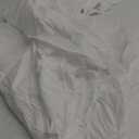 Mrs Awesome Embossed Microfiber Extra Long Shower Curtain Liner 71 x 96 inches, Soft Fabric Shower Curtain Washable and Water Repellent, 71x96, White