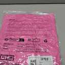 Haloumoning Girls Dresses Long Sleeve Square Neck Crossover Waist Casual A-Line Spring Fall Dress 5-14Y (Pink)