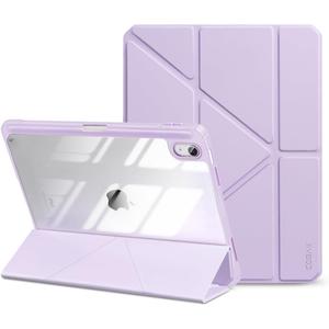 CoBak Case for iPad (A16) 11th Generation 11 Inch 2025, iPad 10th Generation Case 10.9 Inch 2022 - Protective Cover with Multi-Angle Includes Portrait Stand, Pencil Holder and Auto Wake/Sleep, Lilac (Light Purple)