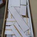 Walker Edison Modern 6-Drawer Solid Wood Dresser Bedroom Storage, 57 Inch, White