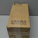 Soilsiu Candle Warmer Lamp with Timer, Electric Brass Light for Dimmable Wax Melts and Candle Jars, Bedroom Lamp Gifts for Women Home Decor (2 Bulbs)