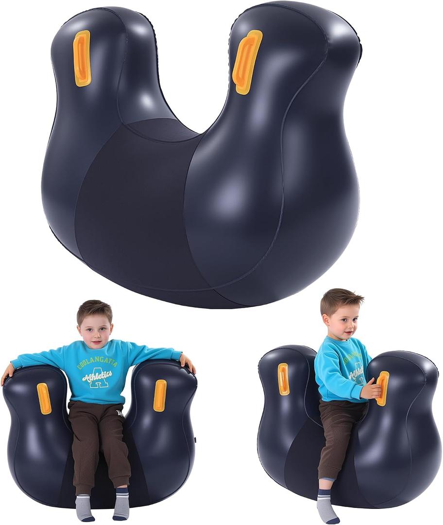 BALAPET Inflatable Sensory Chair for Kids,Soft Squeeze Seat Calming Tool for Special Need Child Ultra-Durable Sensory Seeking Equipment for Kids Calming Compression, Sensory Room Must Have Toys Gifts